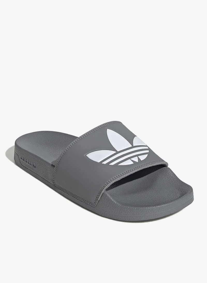adidas Originals GRETHR/FTWWHT/GRETHR Adilette Lite for Men | Best Price UAE